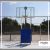 Basketbol Potası 4 Direk Tekerlekli Ağırlıklı Seyyar Ön Koruyuculu