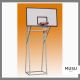 Basketbol Potası 4 Direk Sabit Model MDF Panya 