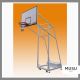 Basketbol Potası 4 Direk Tekerlekli Ağırlıklı Seyyar Fiber Panya