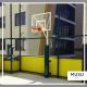 Basketbol Potası Tek Direk Antrenman Ön Koruyuculu